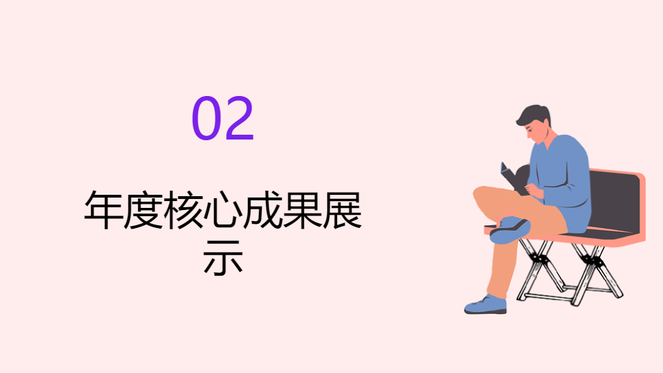 AI 一键生成插画扁平风商务工作汇报PPT