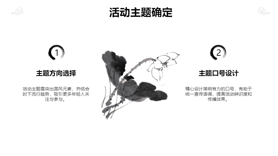 AI一键生成国风传统节日活动方案PPT