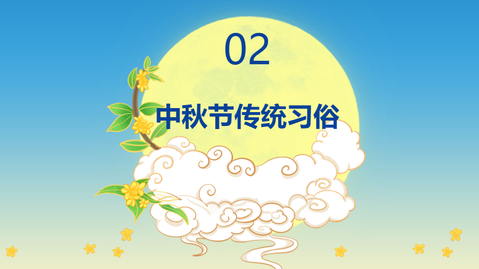 AI一键生成国风国潮传统节日中秋节PPT