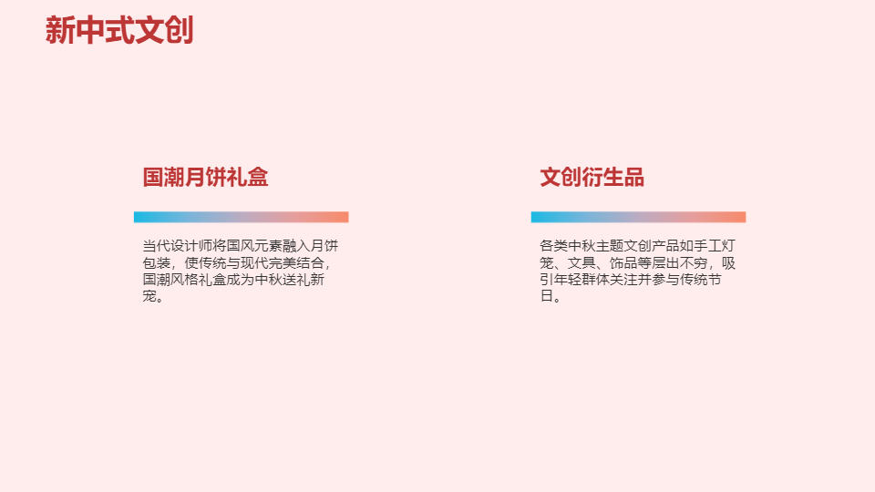 AI一键生成国风国潮传统节日中秋节PPT