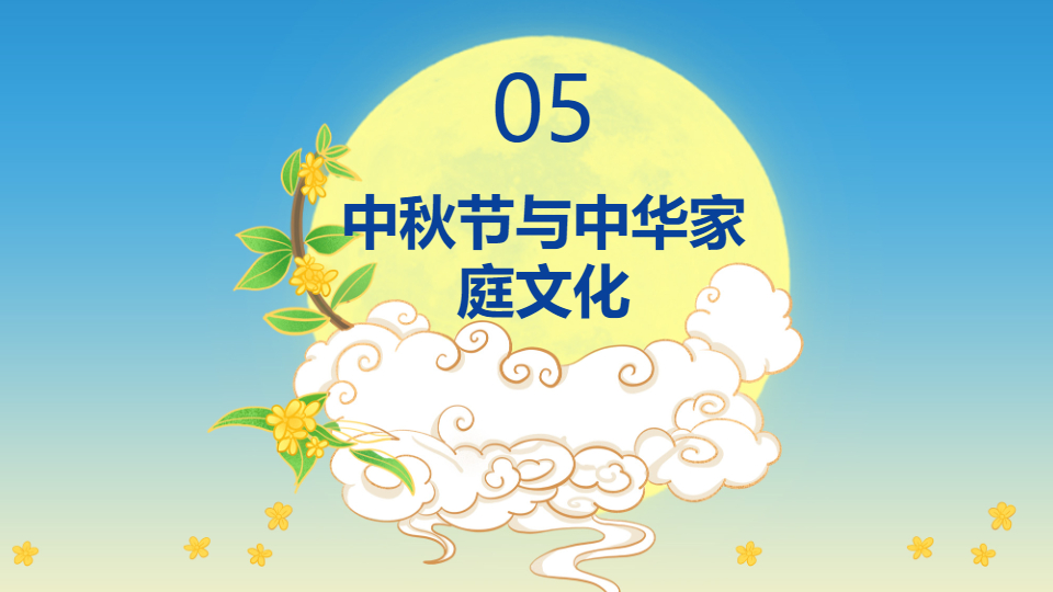 AI一键生成国风国潮传统节日中秋节PPT