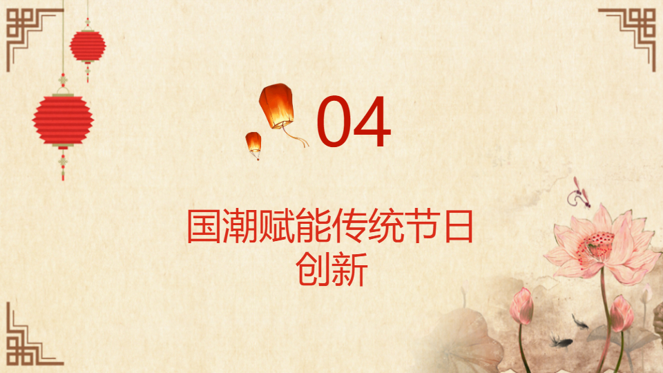 AI一键生成国风国潮传统节日PPT
