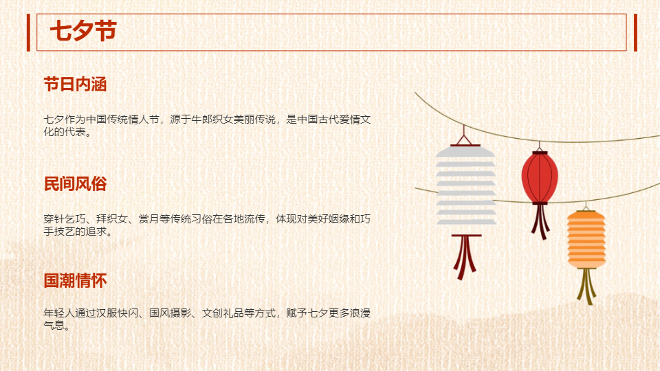 AI一键生成国风国潮传统节日PPT