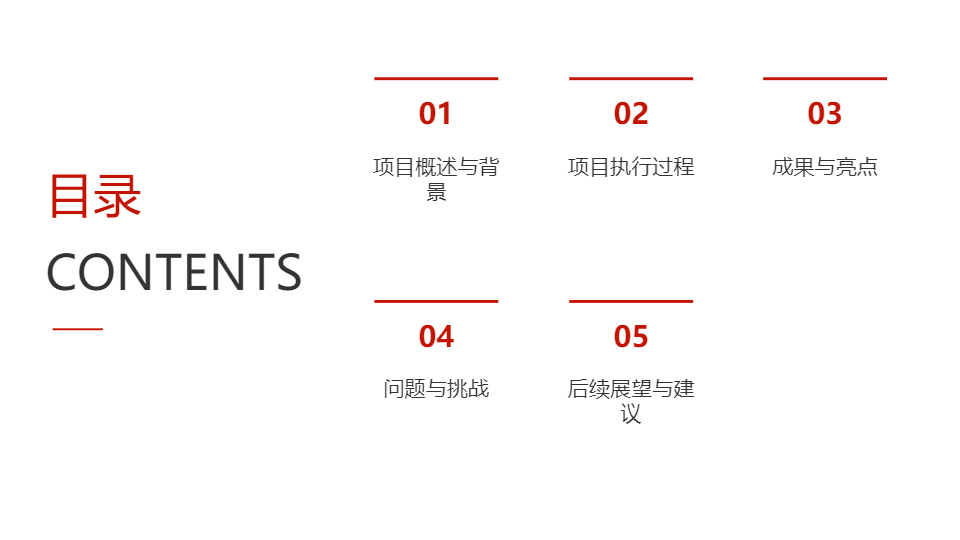 AI一键生成高端商务风项目工作总结PPT