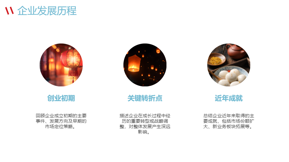 AI一键生成金融行业企业介绍模板