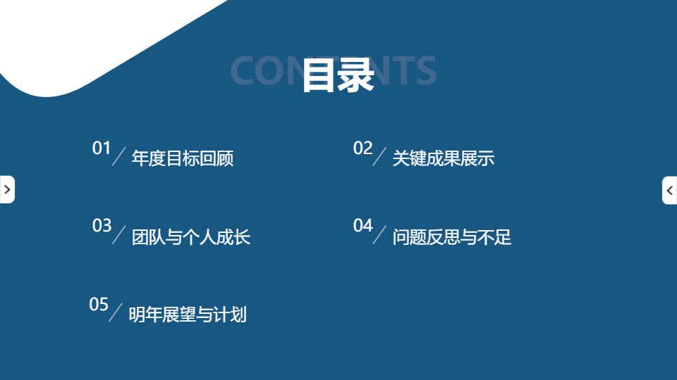 AI一键生成简约商务工作总结PPT