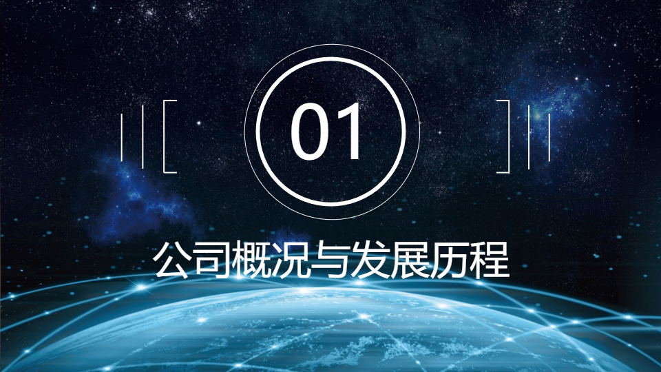 AI一键生成网络科技有限公司简介PPT
