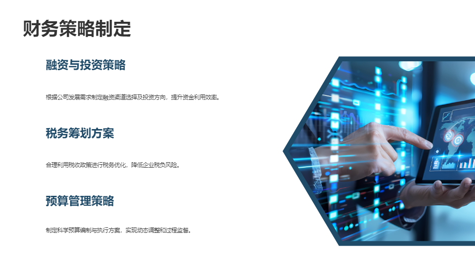 AI一键生成简约商务财务工作计划总结PPT